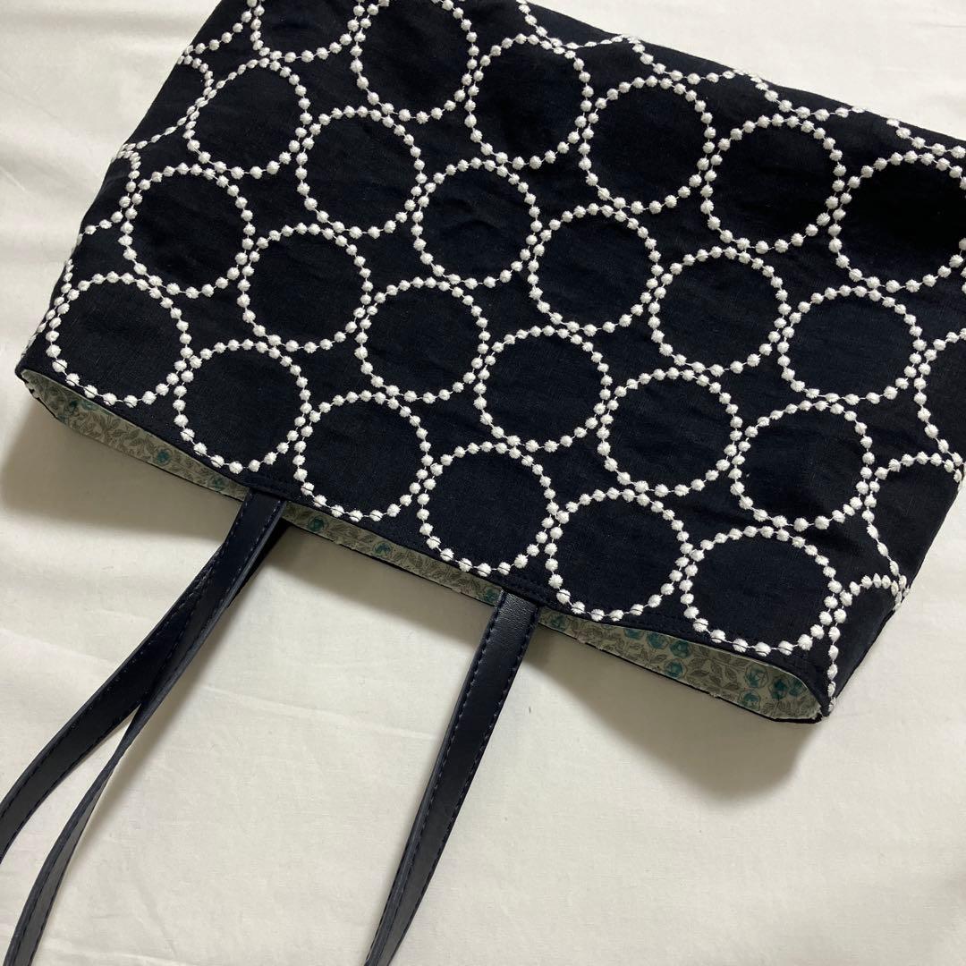 d)ミナペルホネン☆ハンドメイド 肩掛けバッグ(tambourine)