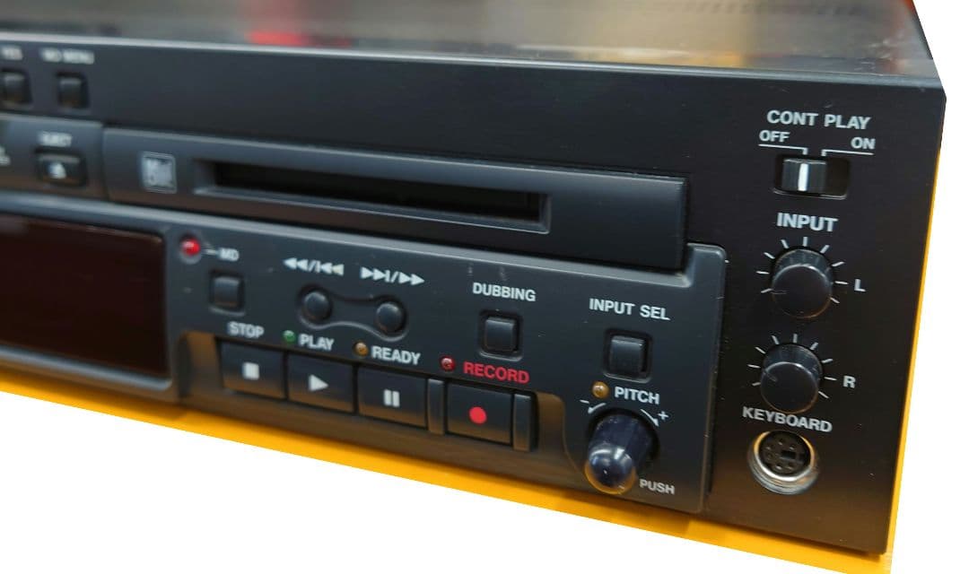 【リモコン・電源AC付】TASCAM　MD-CD1 MK II　CD/MDデッキ