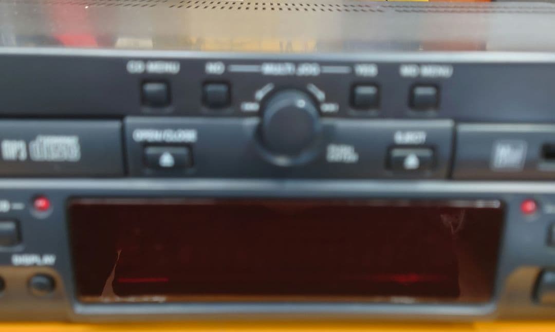 【リモコン・電源AC付】TASCAM　MD-CD1 MK II　CD/MDデッキ