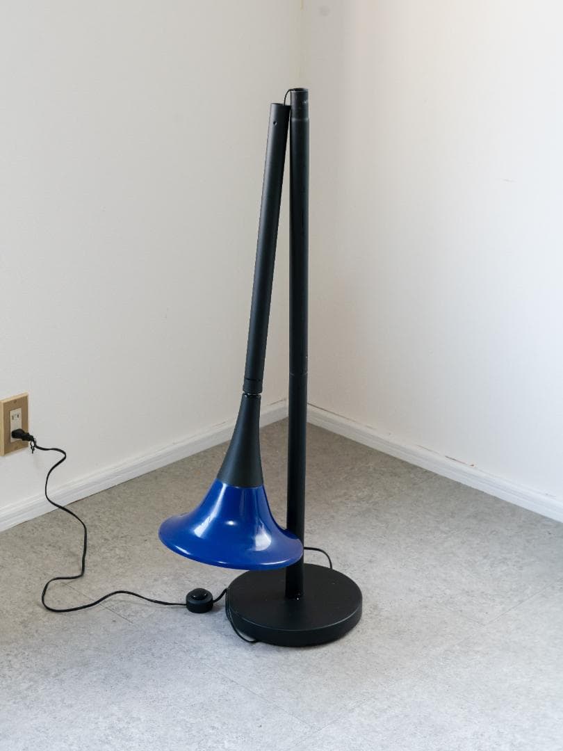 ポストモダン ヴィンテージ フロアスタンドランプ 間接照明 レトロポップ