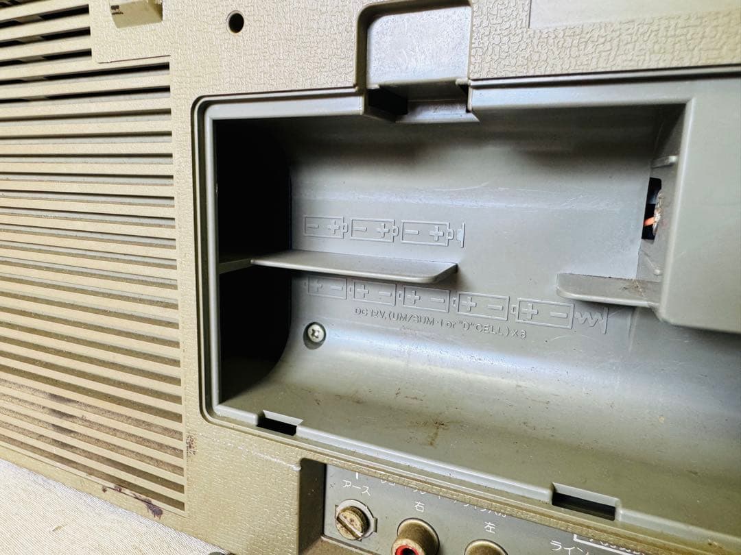 SHARP GF-490 大型ラジカセレトロ ダブルラジカセ サーチャー