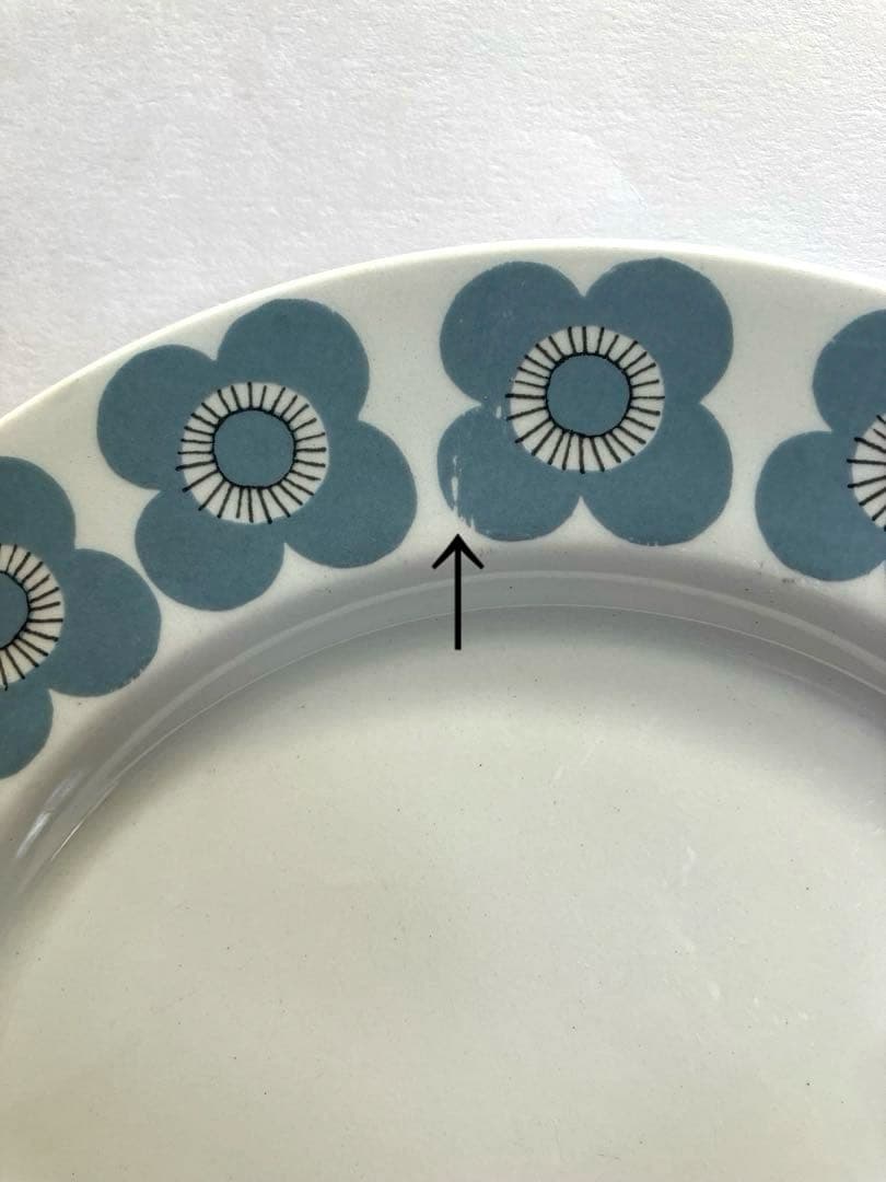 ARABIA VEERA ヴェーラ 17cmプレート　ヴィンテージ