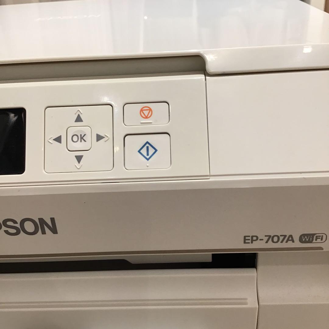 EPSON EP-707A WiFiインクジェットプリンター