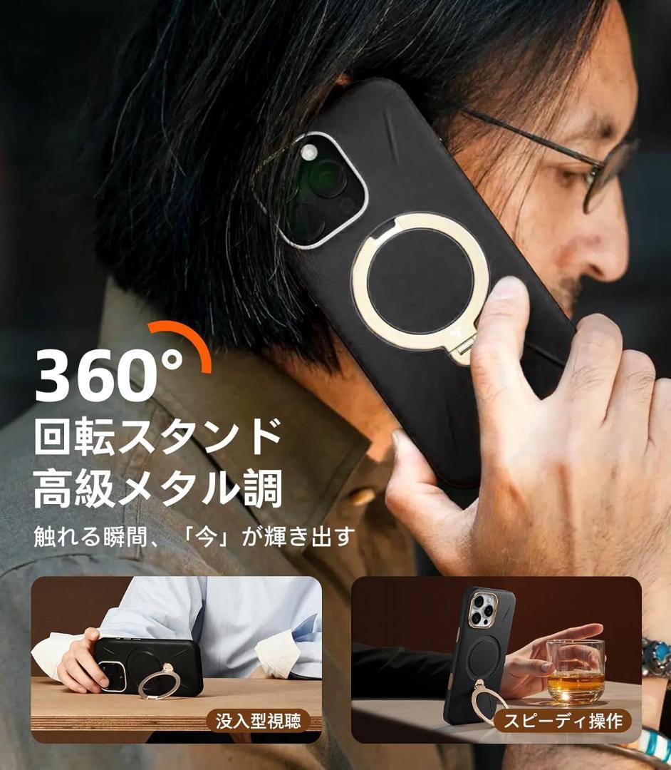 【新感覚レザー】TORRAS iPhone 16 Pro 用 ケース 革