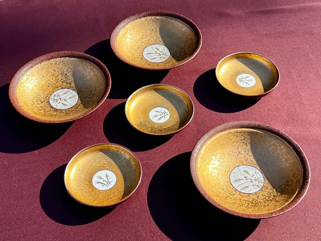 0119-17⭕️ 悦山　お椀　お皿　小皿　食器　セット　美品　まとめ