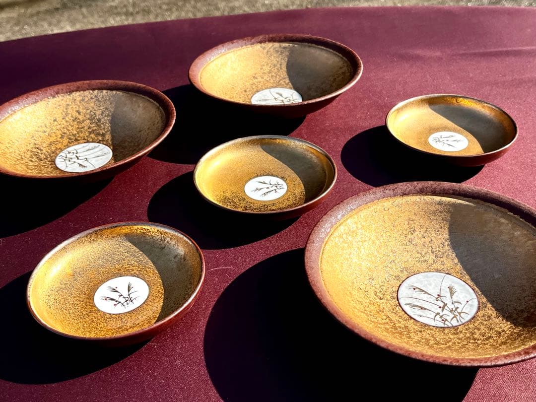 0119-17⭕️ 悦山　お椀　お皿　小皿　食器　セット　美品　まとめ