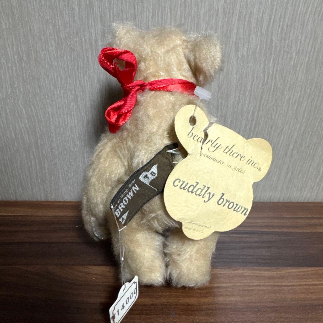 Cuddly Brown 米国製 ヴィンテージ レトロ テディベア