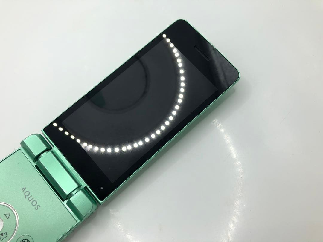 【Simフリー】AQUOS ケータイ3　805SH　LTE（4G）グリーン
