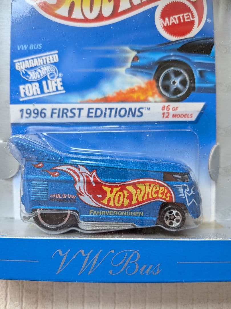 ミニカー Hot Wheels 1996 Fist Editon VW Drug Bus