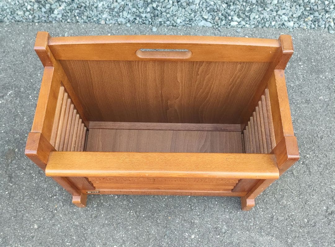 karimoku カリモク マガジンラック 木製