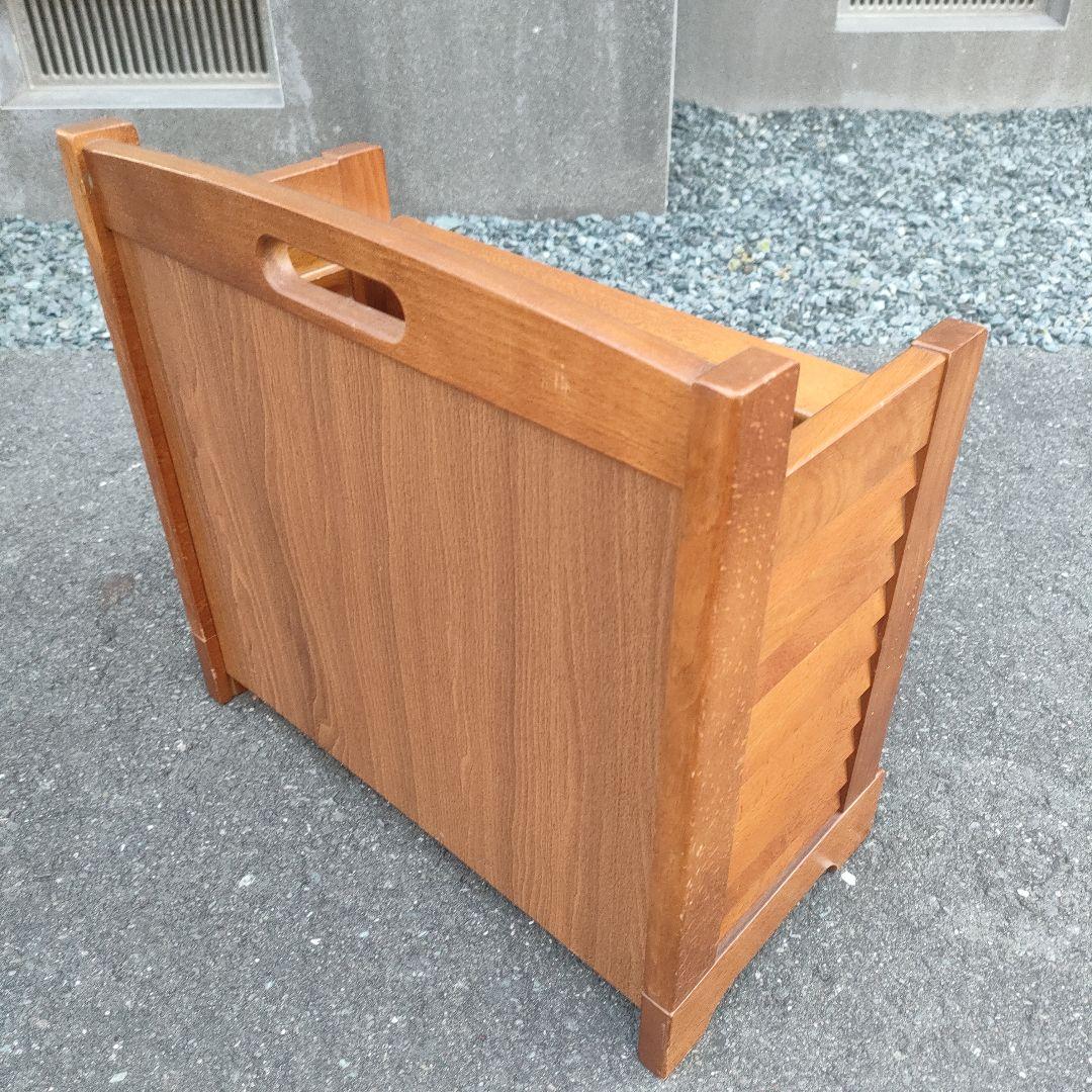 karimoku カリモク マガジンラック 木製