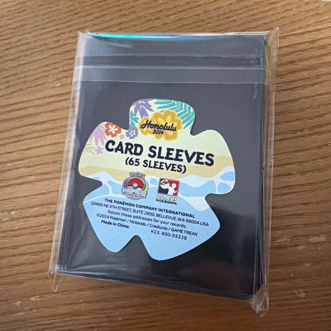 ポケモン WCS2024 ハワイ 選手限定スリーブ