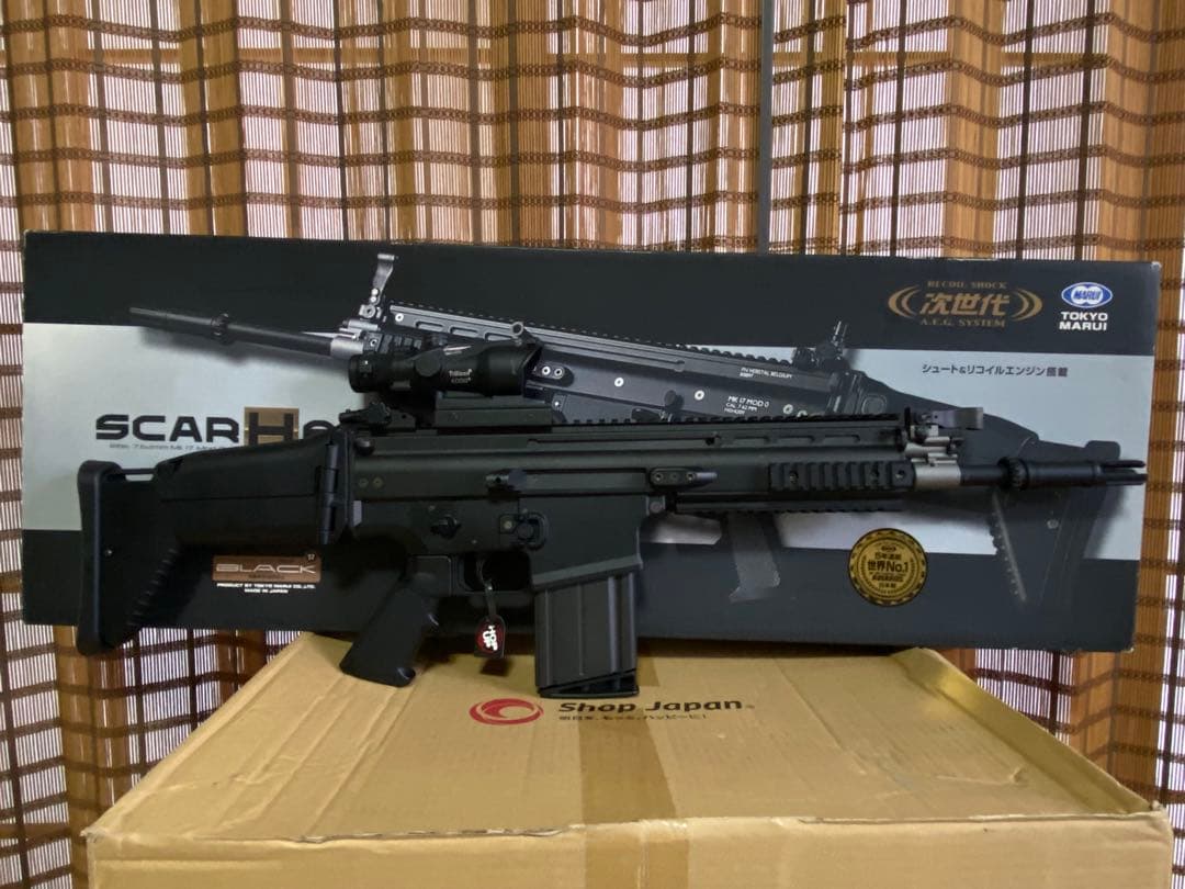 東京マルイ次世代電動ガン　SCARHeavy BLACK❗️