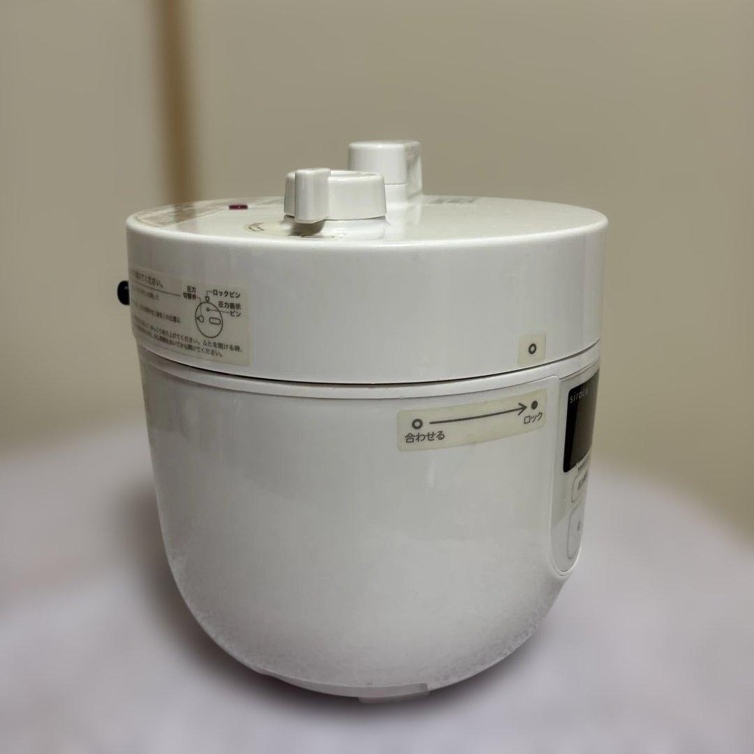 siroca 電気圧力鍋 SP-D131ホワイト18年製未使用品