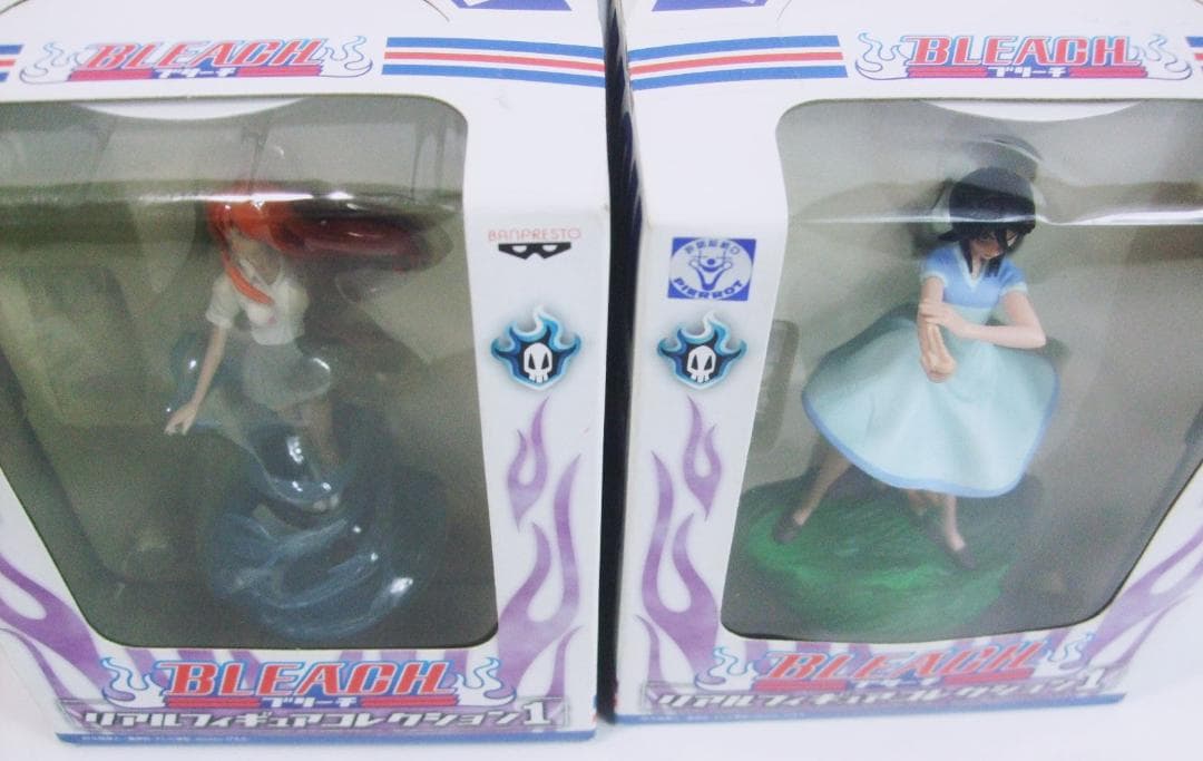 BLEACH リアルフィギュアコレクション1 朽木ルキア&井上織姫