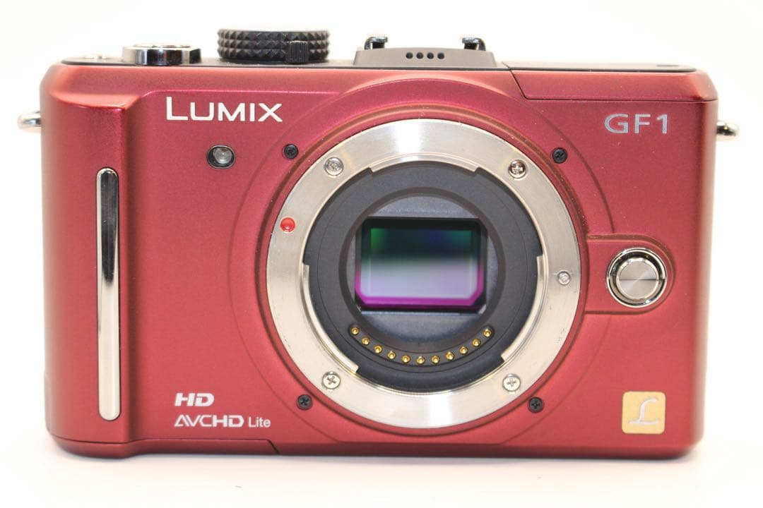 ★美品★ショット数3757回★ LUMIX DMC-GF1 レンズキット　レッド