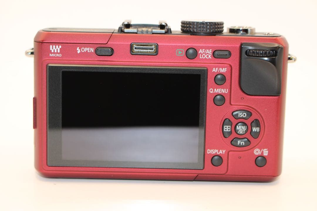 ★美品★ショット数3757回★ LUMIX DMC-GF1 レンズキット　レッド