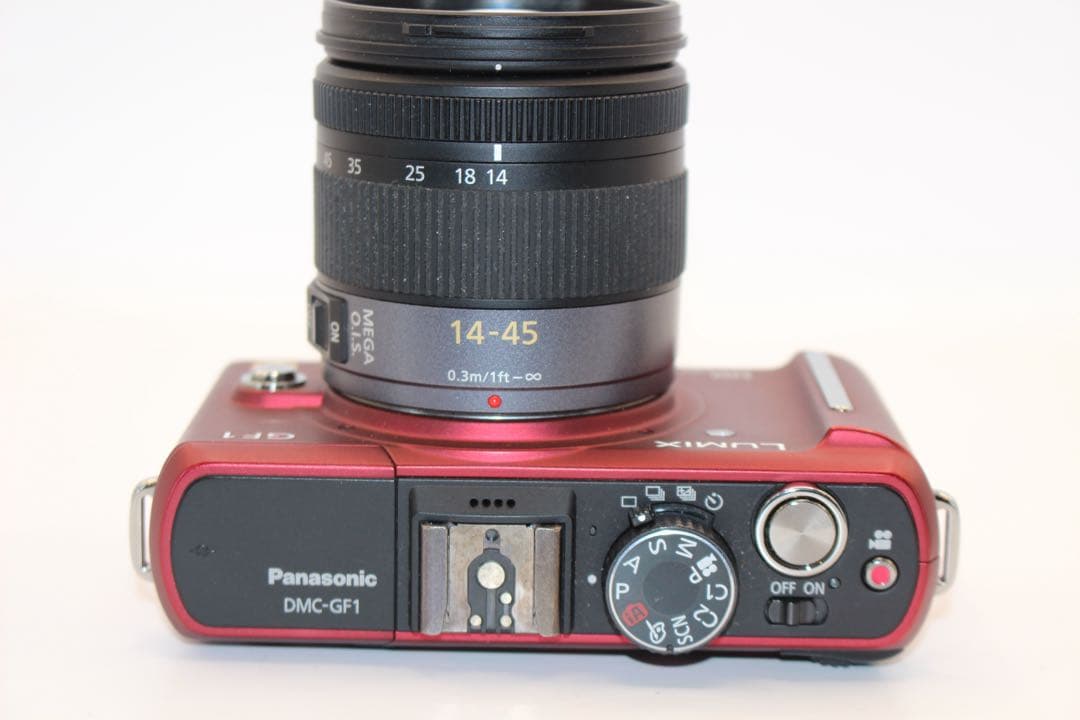 ★美品★ショット数3757回★ LUMIX DMC-GF1 レンズキット　レッド