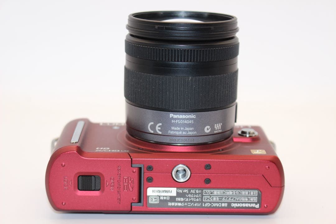 ★美品★ショット数3757回★ LUMIX DMC-GF1 レンズキット　レッド