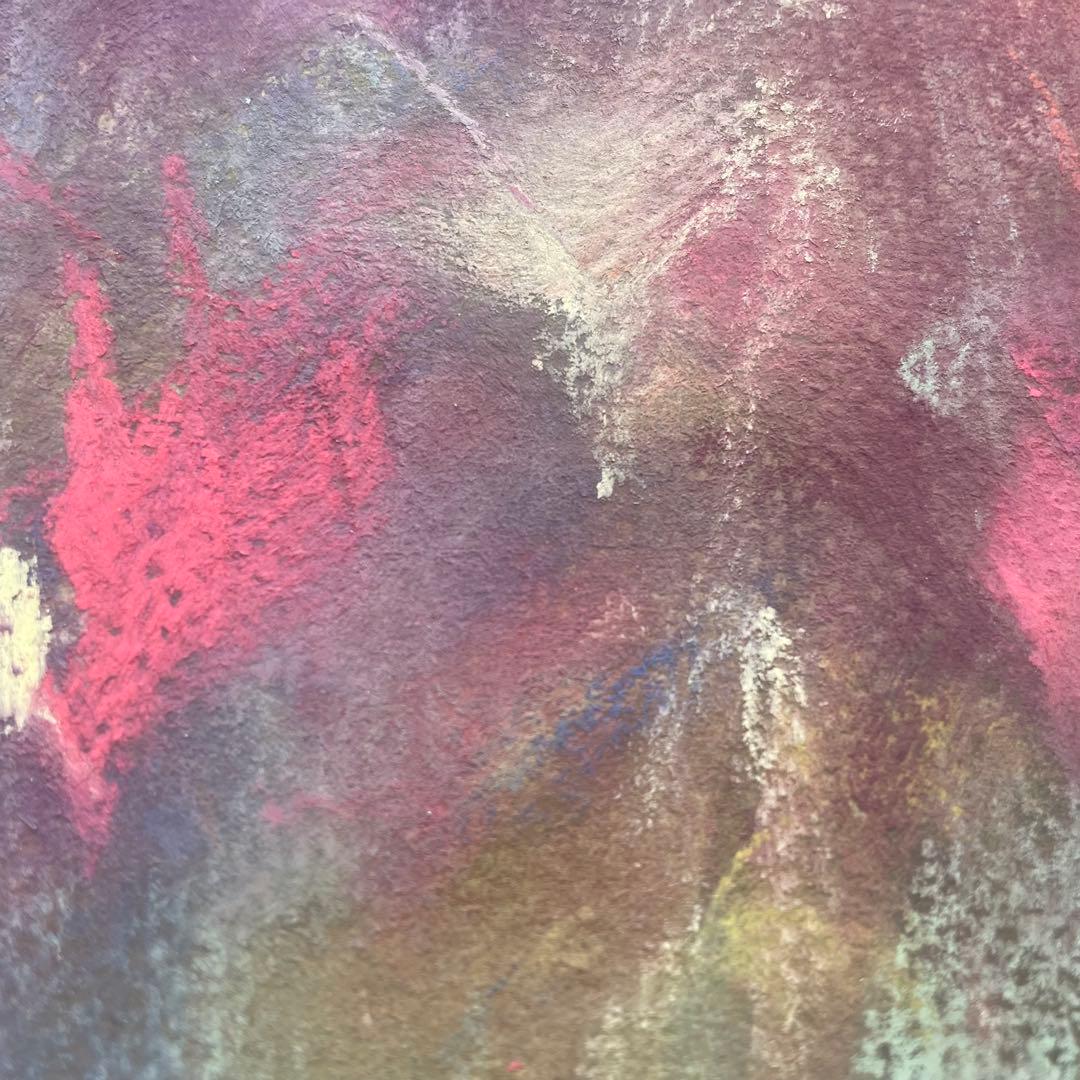 【20年の沈黙・再生の譜】No.31 ダヴィンチとの対話　パステル画　原画