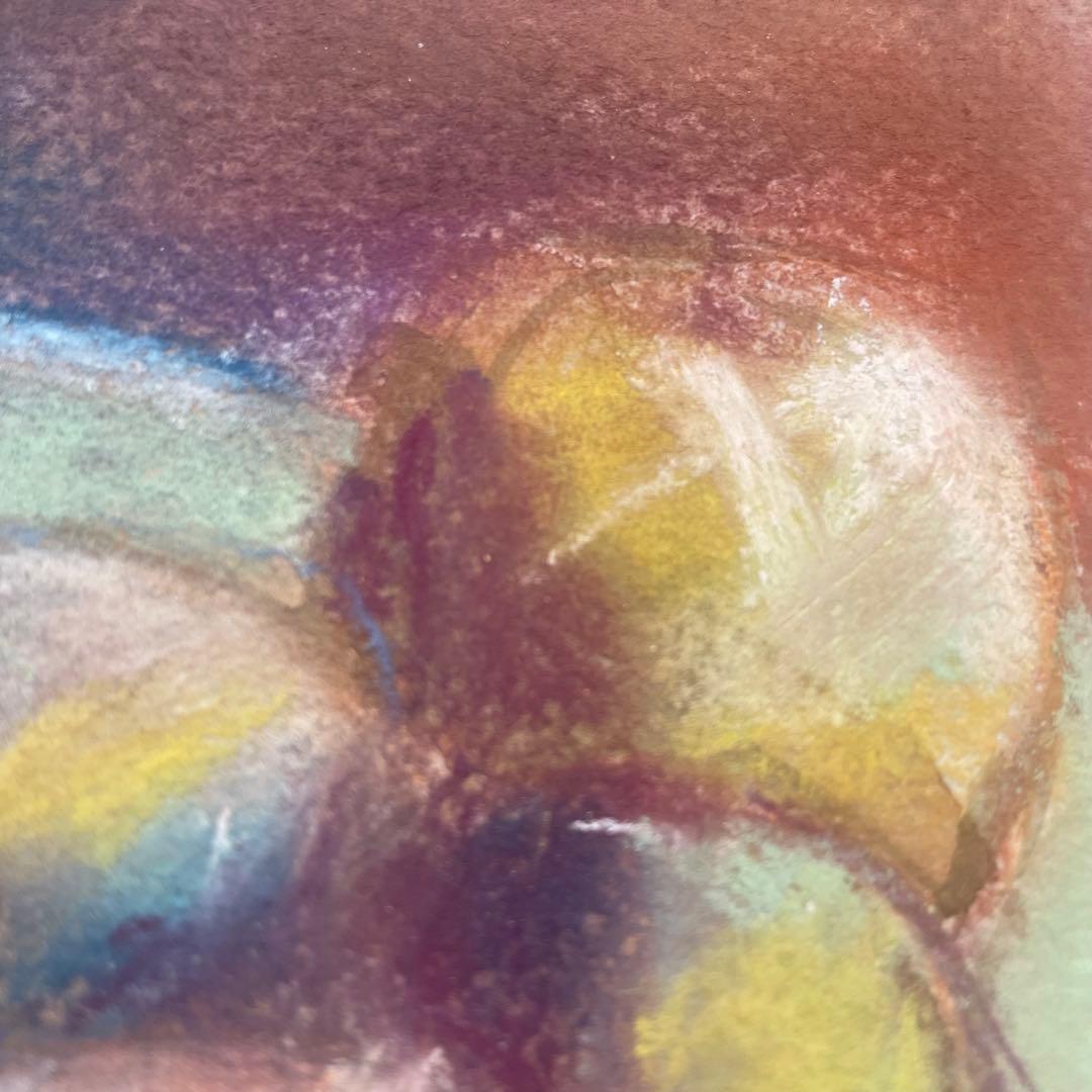 【20年の沈黙・再生の譜】No.31 ダヴィンチとの対話　パステル画　原画