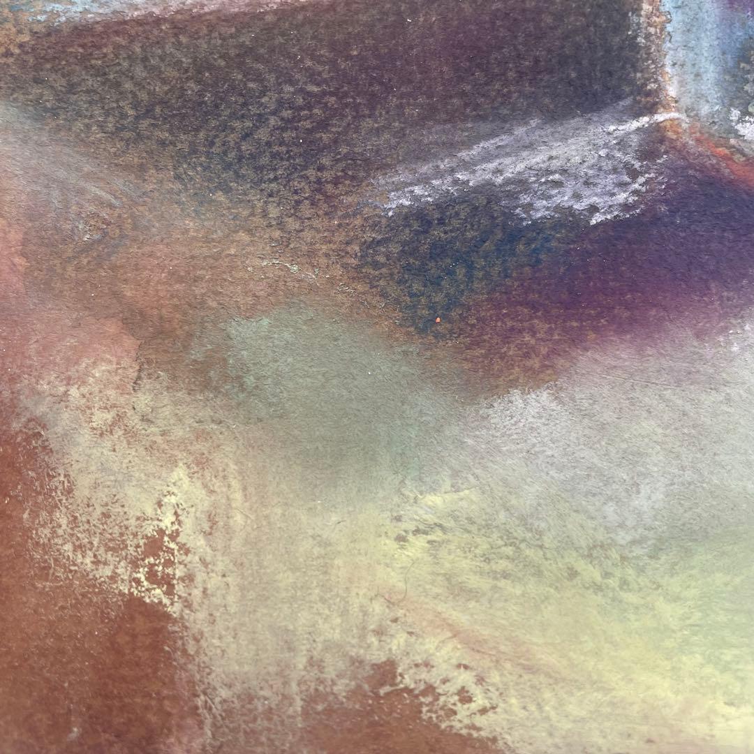 【20年の沈黙・再生の譜】No.31 ダヴィンチとの対話　パステル画　原画