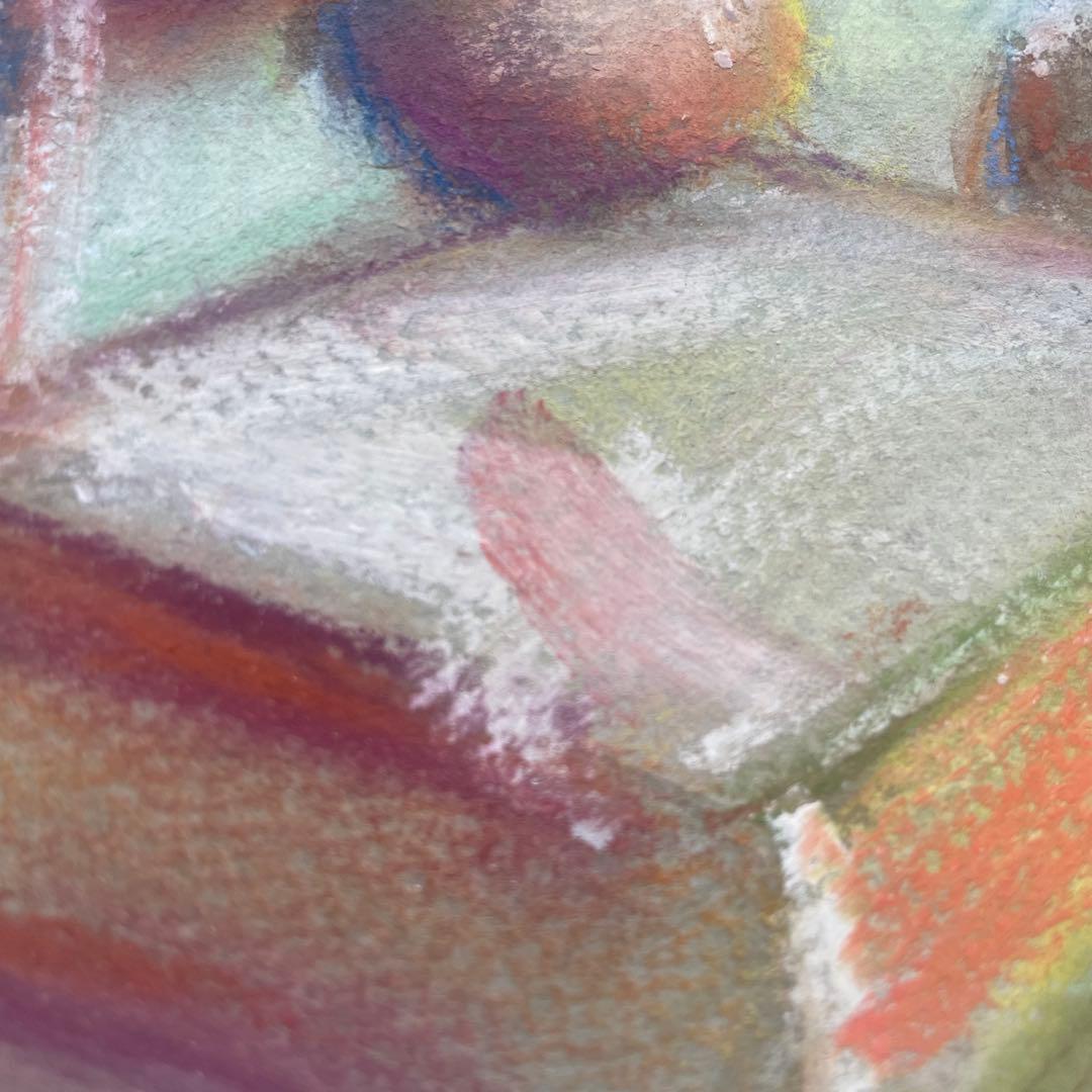 【20年の沈黙・再生の譜】No.31 ダヴィンチとの対話　パステル画　原画