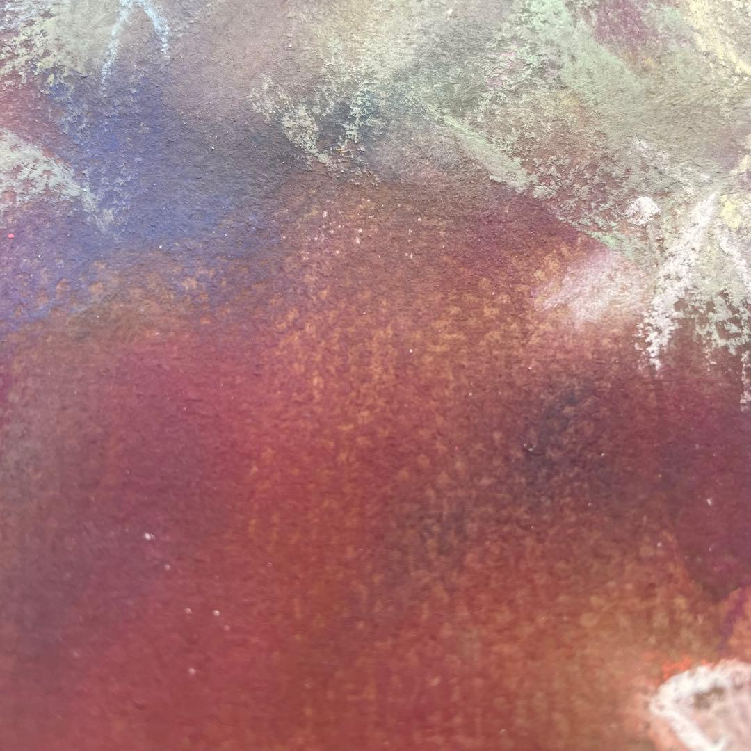 【20年の沈黙・再生の譜】No.31 ダヴィンチとの対話　パステル画　原画