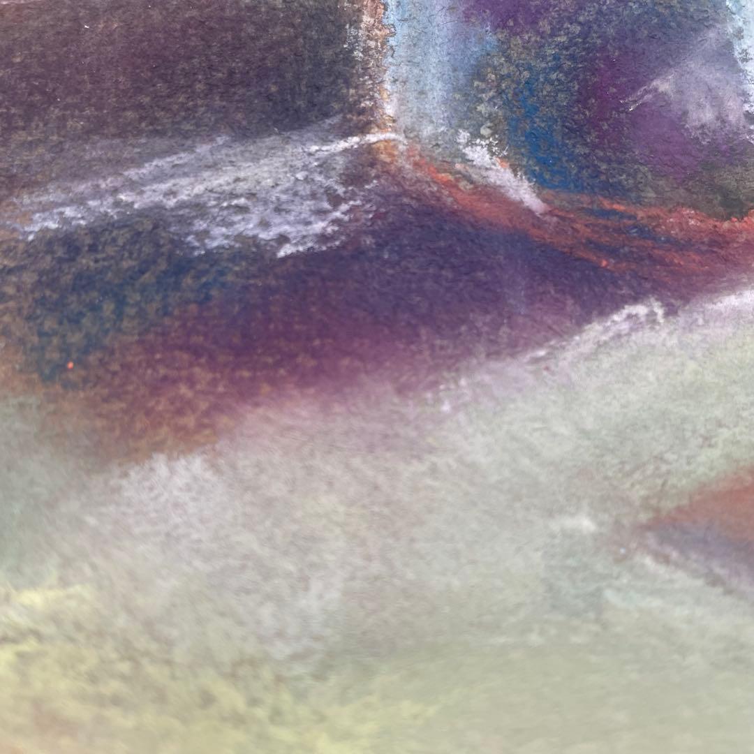 【20年の沈黙・再生の譜】No.31 ダヴィンチとの対話　パステル画　原画