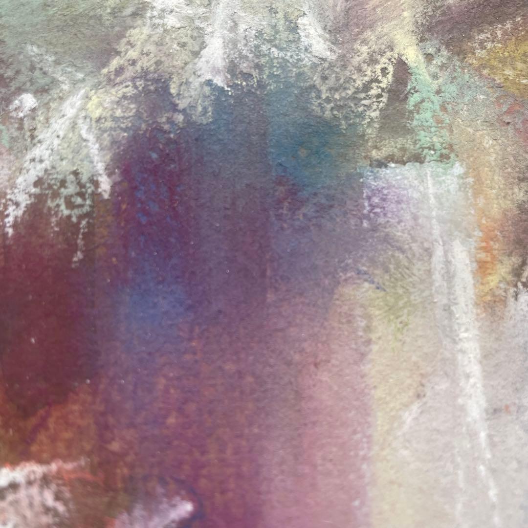 【20年の沈黙・再生の譜】No.31 ダヴィンチとの対話　パステル画　原画