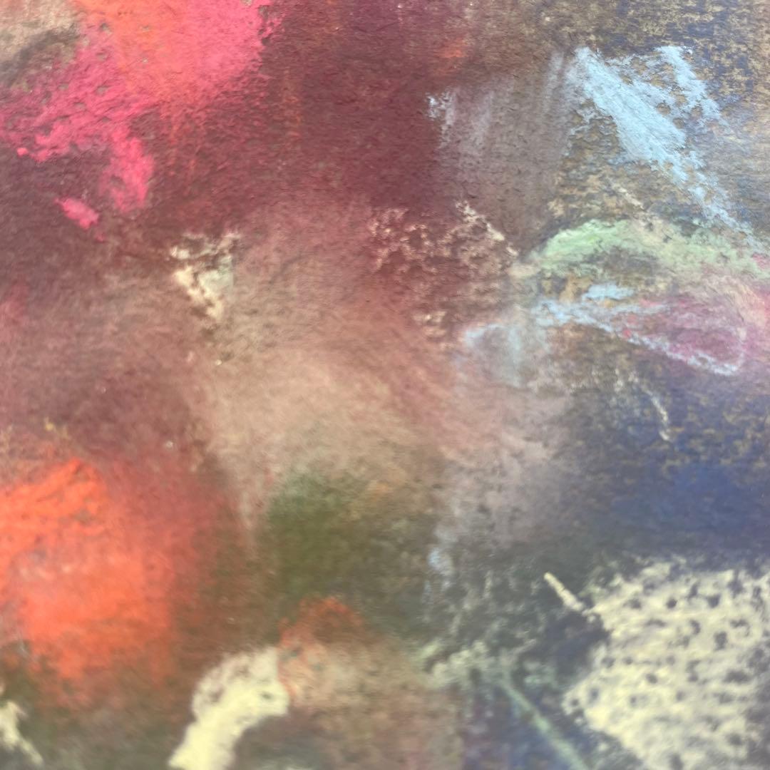 【20年の沈黙・再生の譜】No.31 ダヴィンチとの対話　パステル画　原画