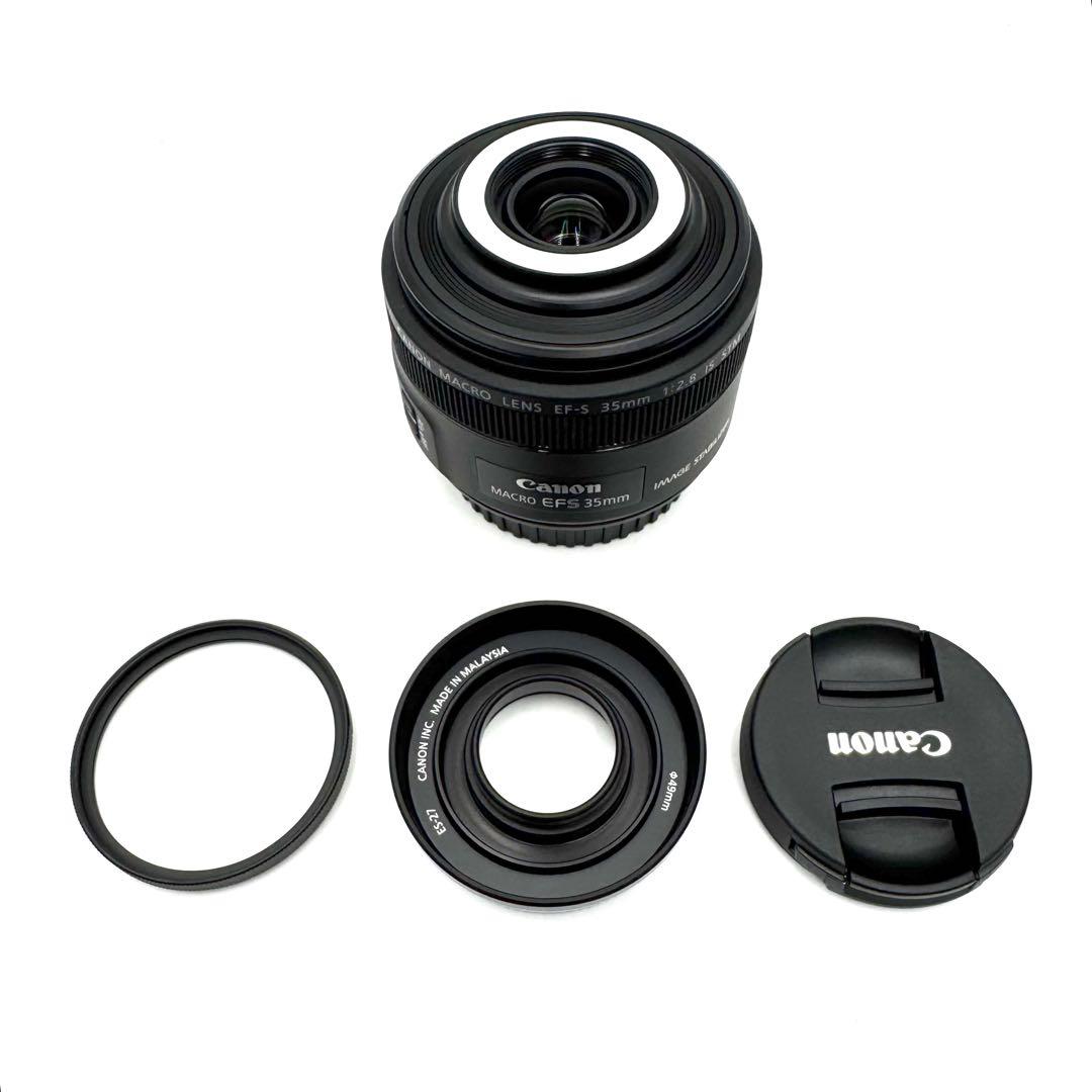美品 Canon EF-S 35mm F2.8 Macro IS STM