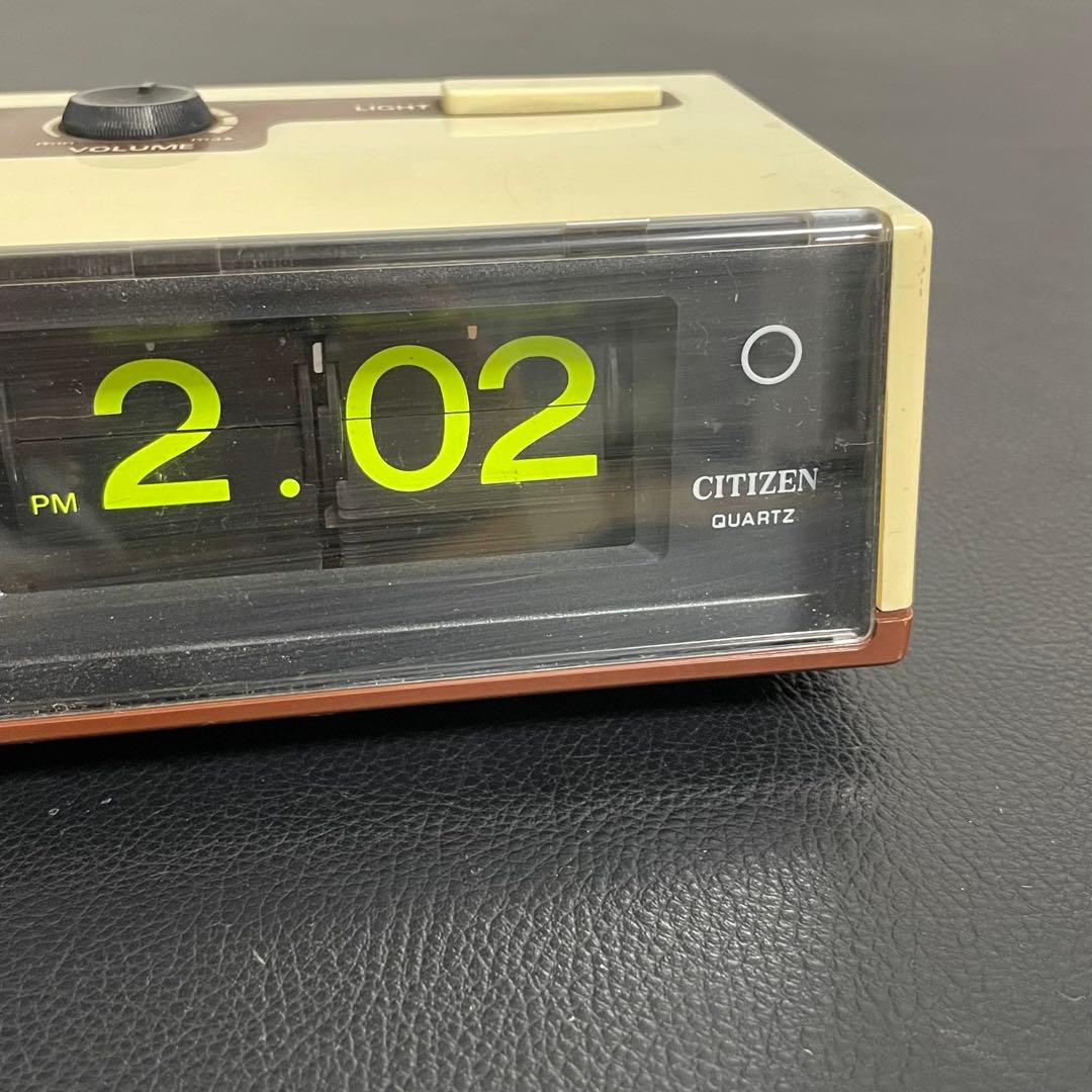 【レア・希少】シチズン フリップクロック 8RD101 日本製 昭和ヴィンテージ