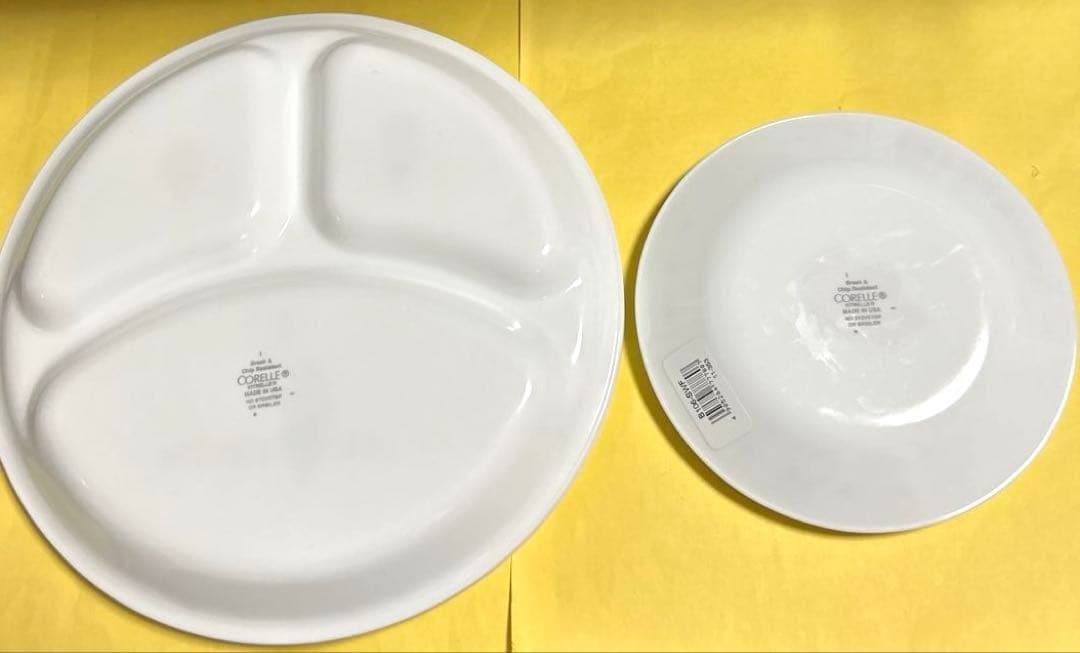 コレール　ランチプレートと平皿　各6枚　新品未使用品