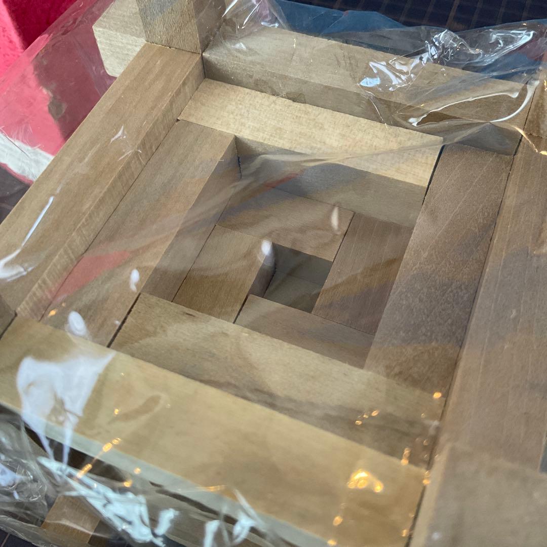 山中組木 工房　柳宗理デザイン マス型 立方体 WP26　未開封　デッドストック