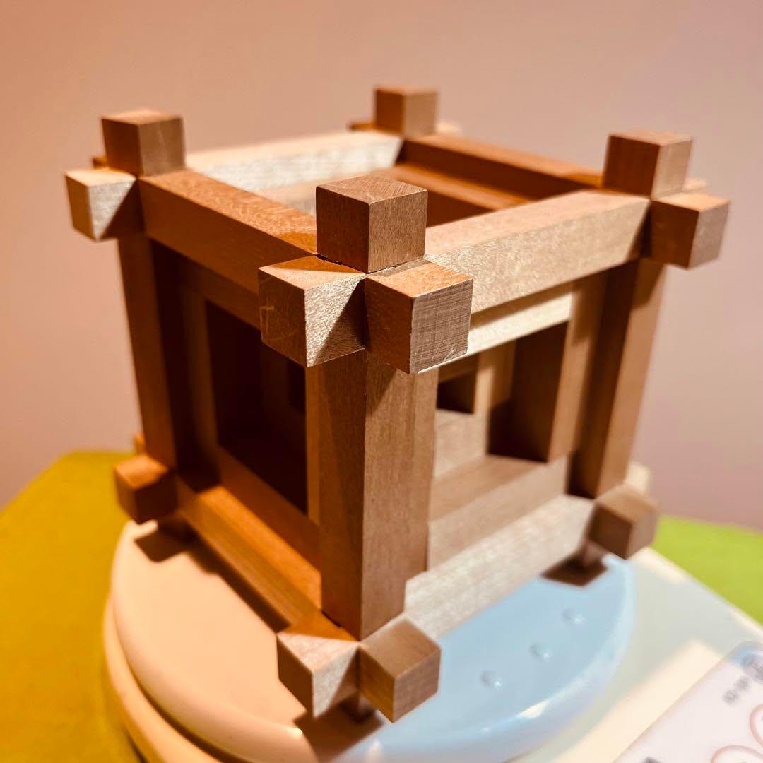 山中組木 工房　柳宗理デザイン マス型 立方体 WP26　未開封　デッドストック