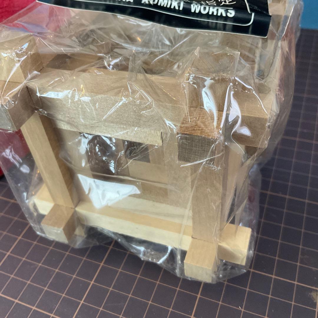 山中組木 工房　柳宗理デザイン マス型 立方体 WP26　未開封　デッドストック