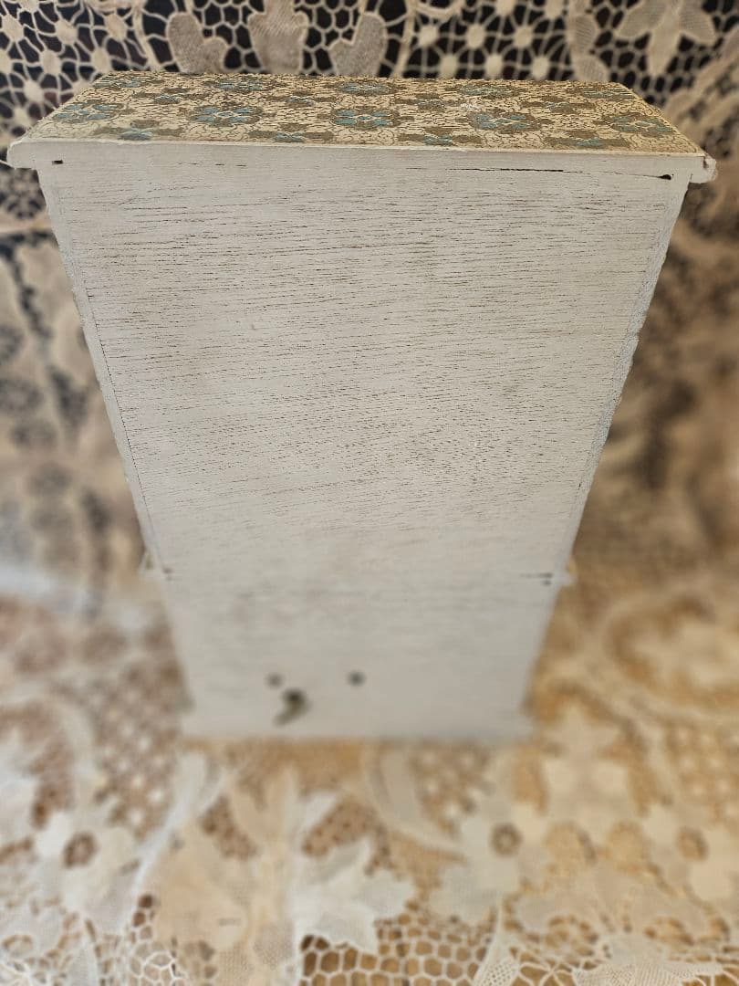 (訳あり)フランスアンティーク風 小引だし　小物入れ　ブロカント