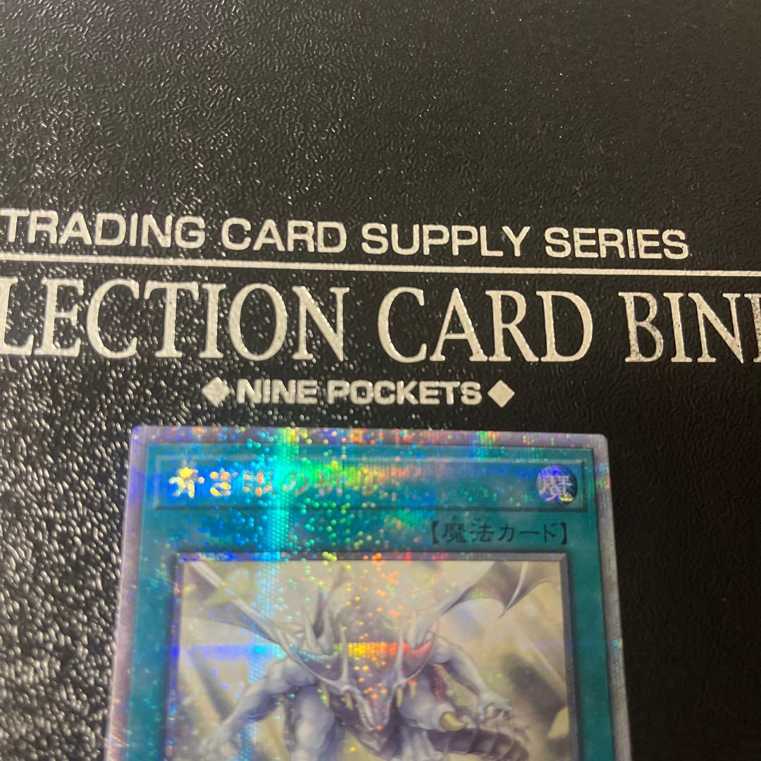 遊戯王　青き眼の祈り　25thシークレット　シク　日本語版