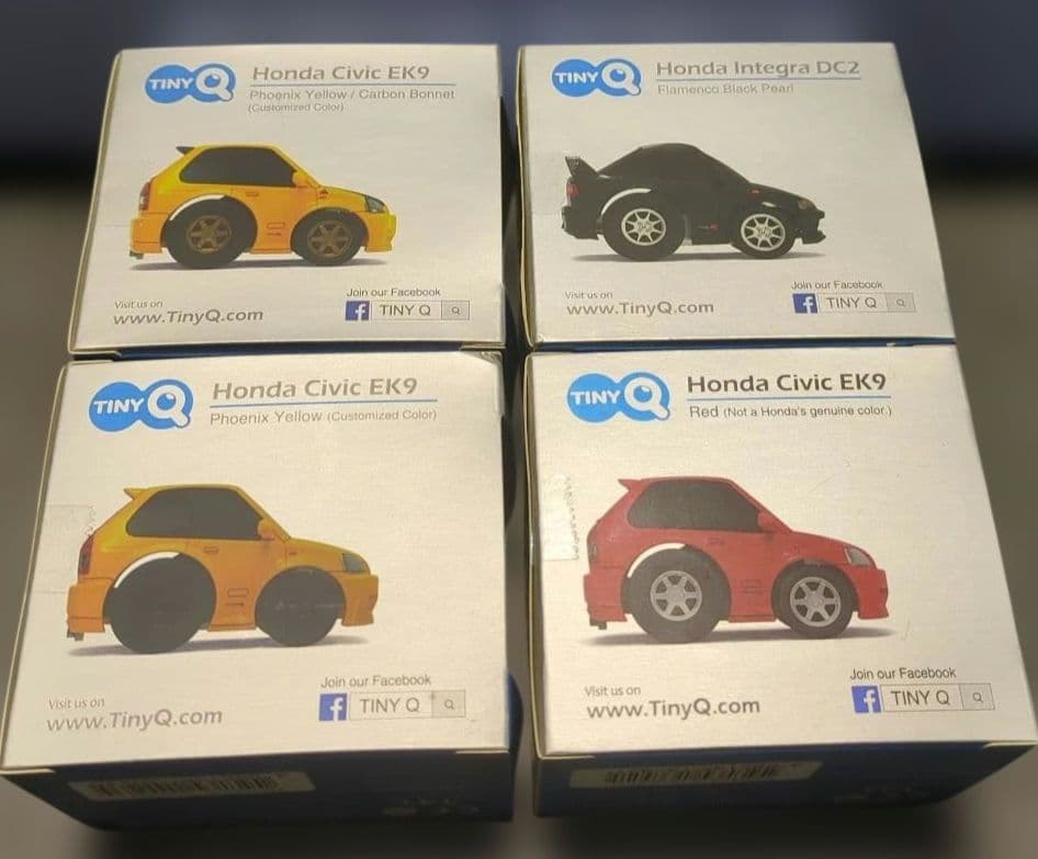 TINYPROチョロ Qホンダ シビック タイプＲ 等 ４種セット