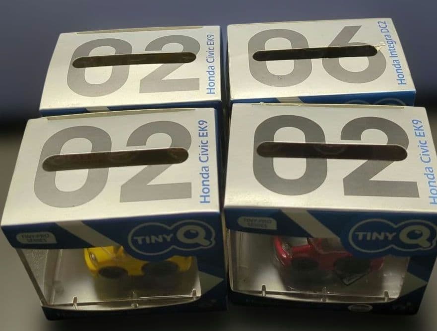 TINYPROチョロ Qホンダ シビック タイプＲ 等 ４種セット