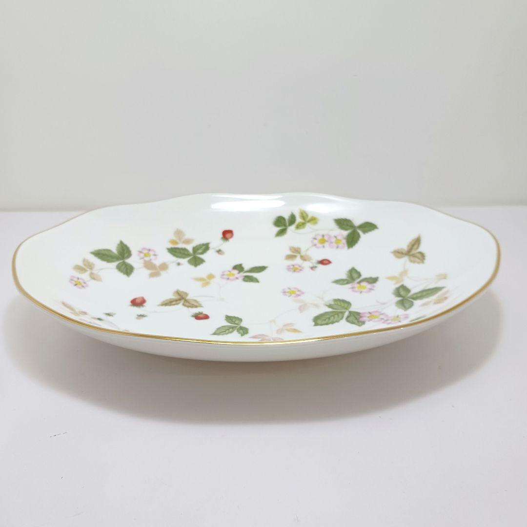 Y3332-22 ウェッジウッド ワイルドストロベリー オーバル 皿 2枚セット