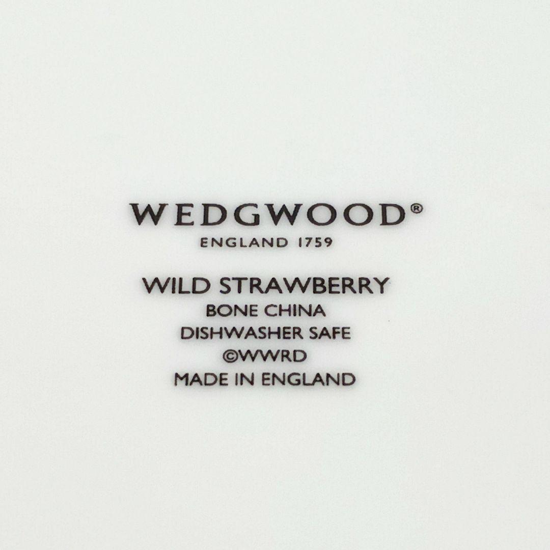 Y3332-22 ウェッジウッド ワイルドストロベリー オーバル 皿 2枚セット