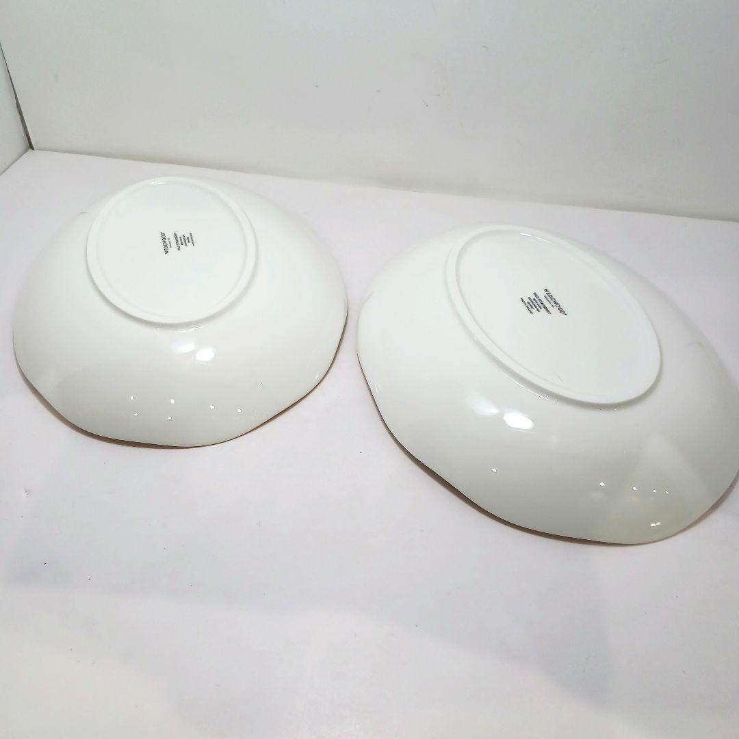Y3332-22 ウェッジウッド ワイルドストロベリー オーバル 皿 2枚セット