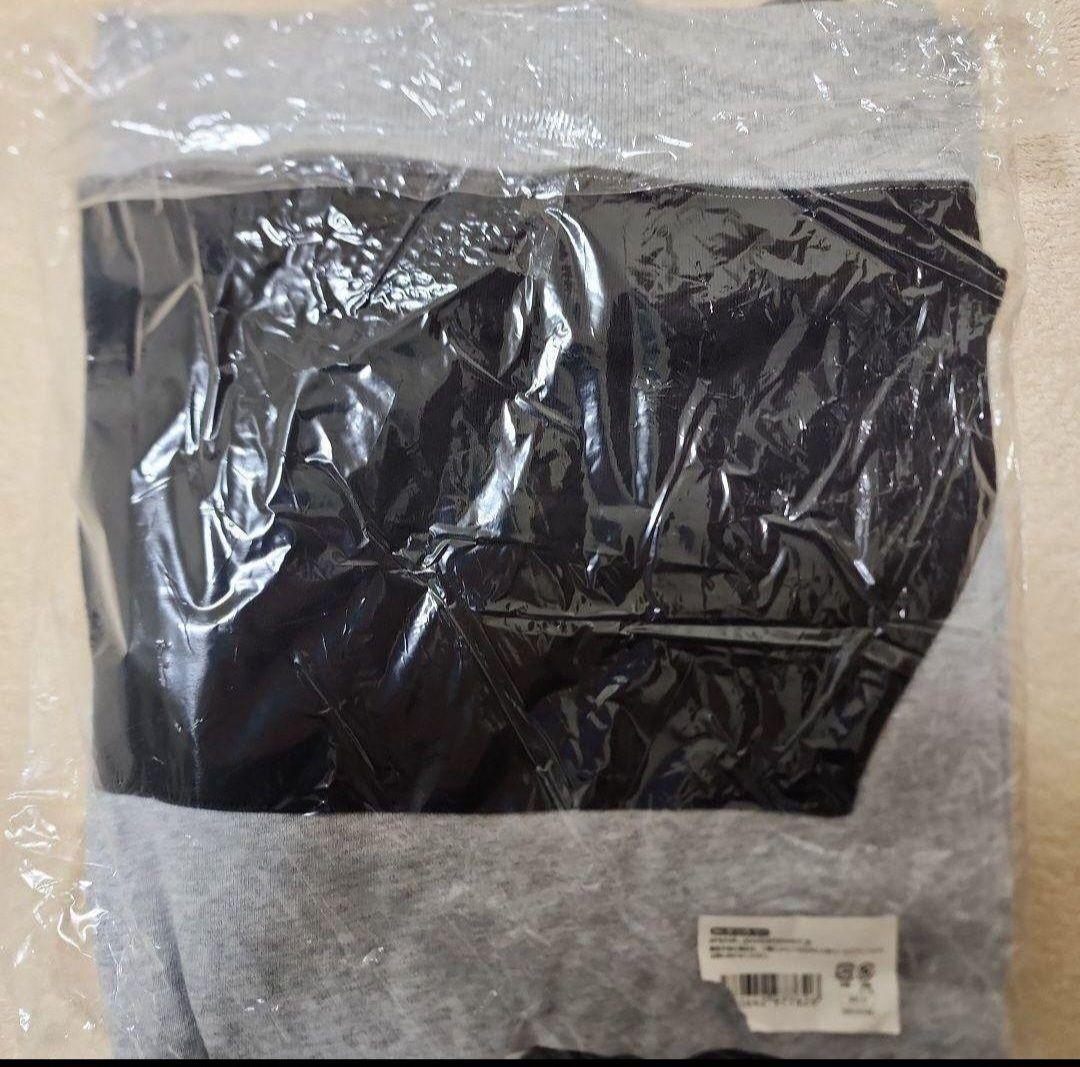 AMPTAKxCOLORS バイカラーパーカー BLACK×GRAY