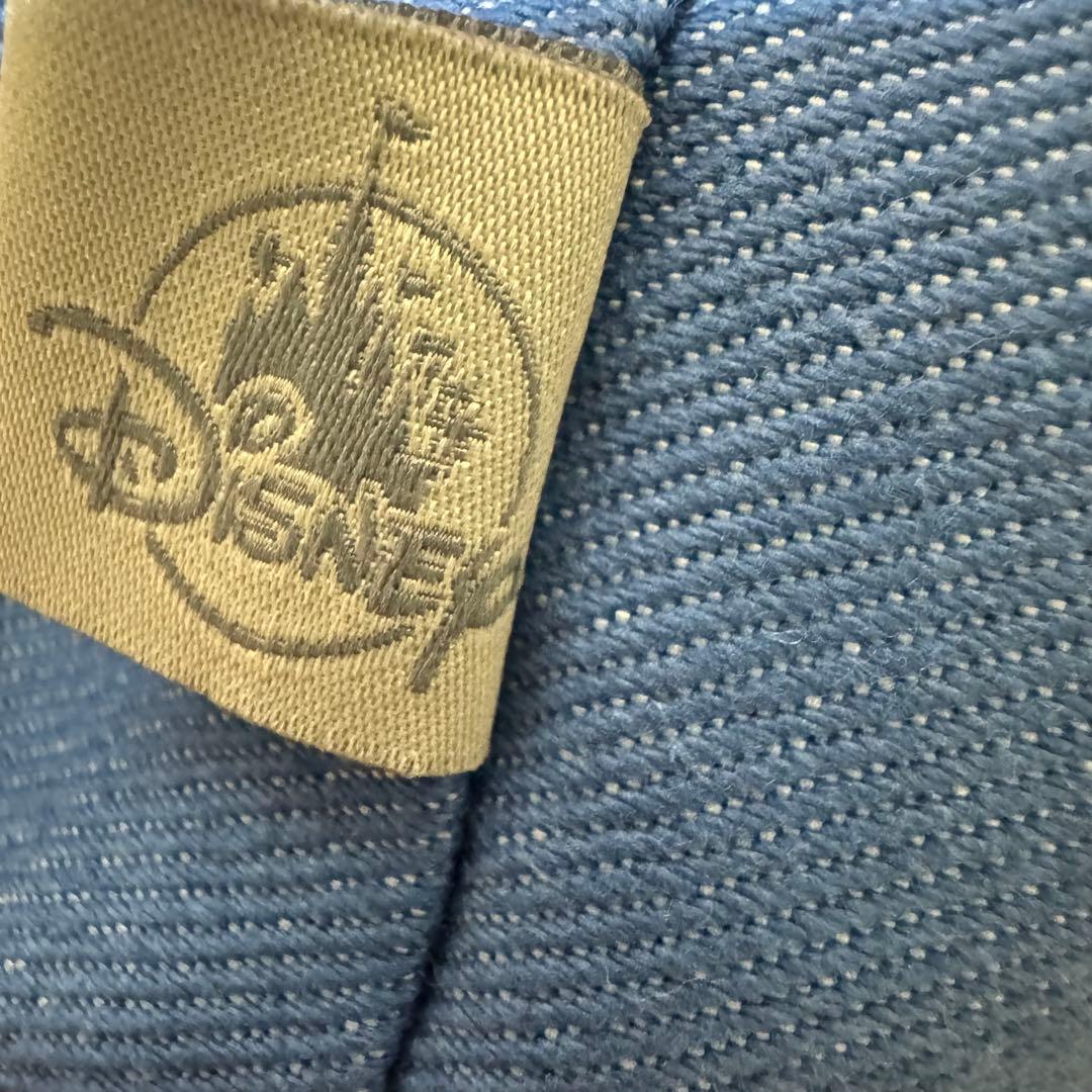 リロアンドスティッチ エンジェル デニム ワンピース ぬいぐるみ リボン