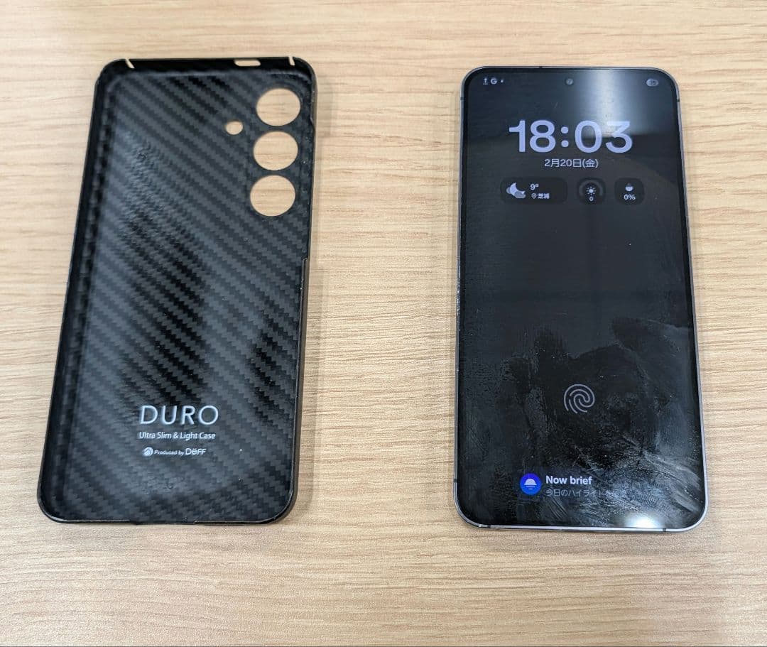 Samsung Galaxy s24 本体とケース simフリー 256gb