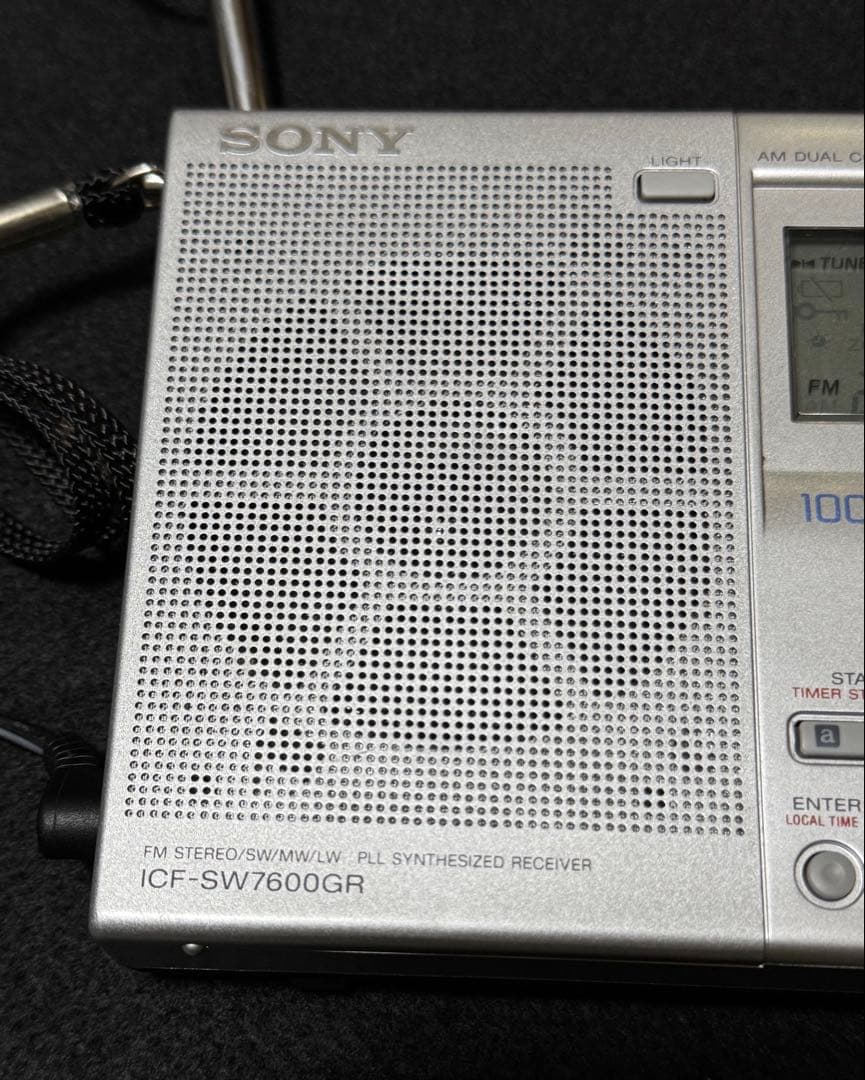 SONY ICF-SW7600GR ラジオ。[美品]
