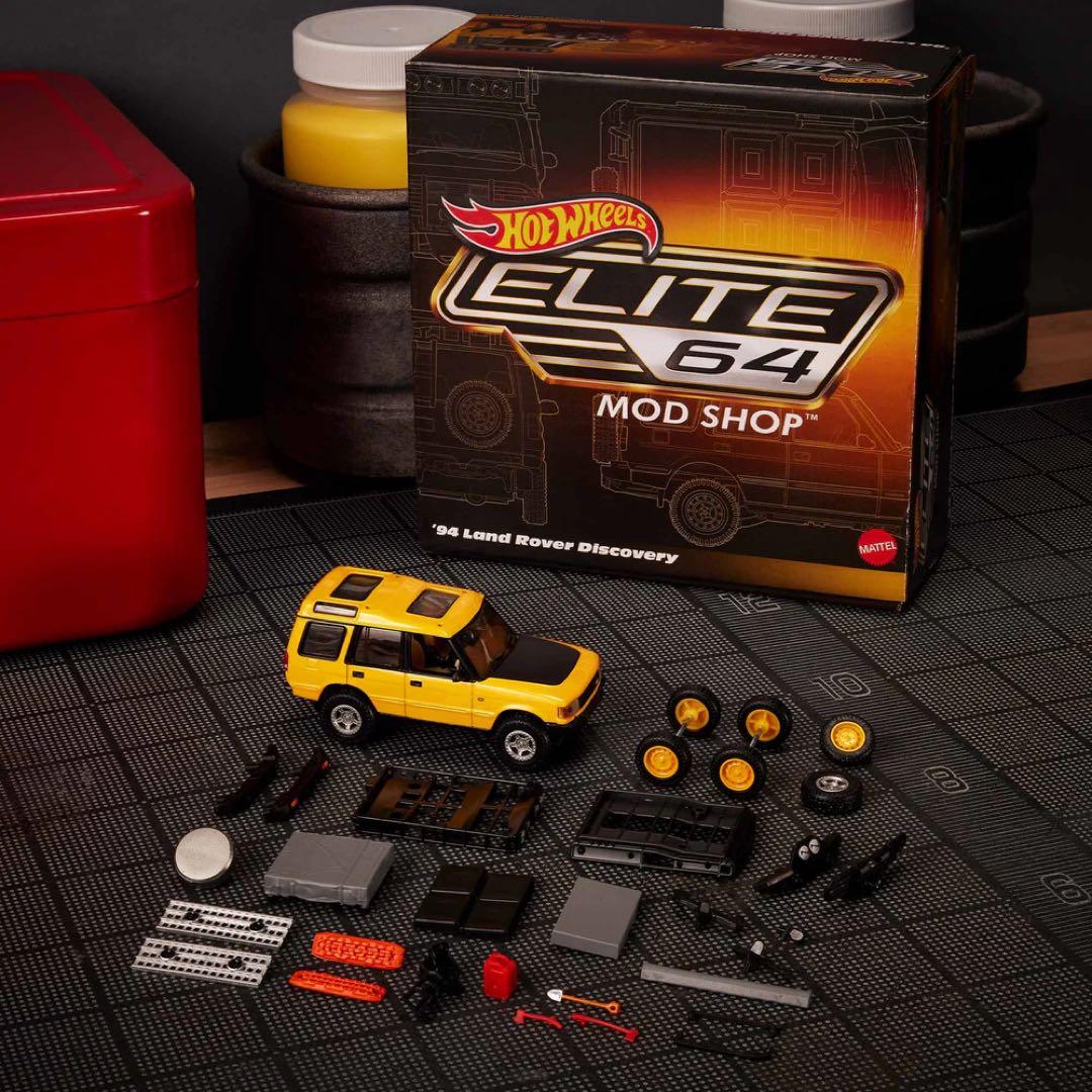 新品 ホットウィール Elite 64 Mod Shop '94 ランドローバー