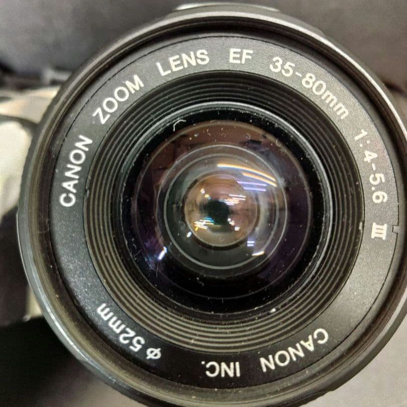 【キャノン】　Canon　フィルム 一眼レフ　EOS Kiss　(初期動作OK)